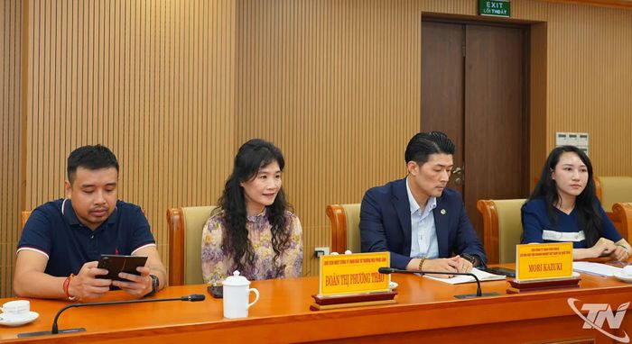 Ông Mori Kazuki, Tổng Giám đốc Công ty TNHH Food Force (Nhật Bản) đánh giá cao tiềm năng hợp tác với tỉnh Thái Nguyên.