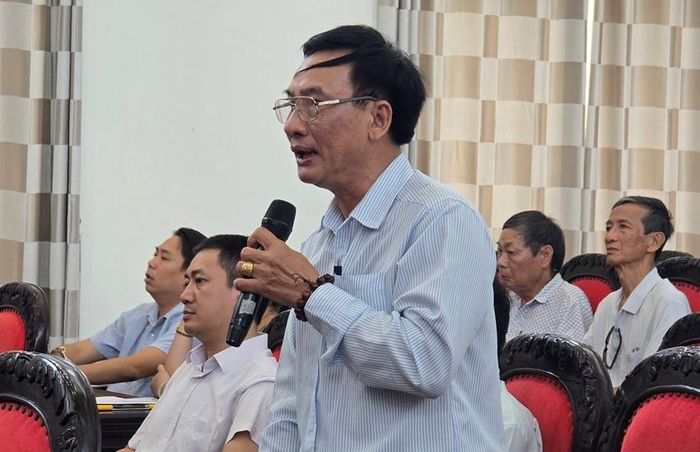 Cử tri phường Phú Xuân nêu kiến nghị