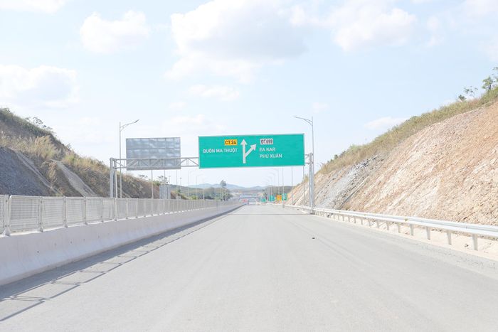 Dự án thành phần 3, cao tốc Khánh Hòa - Buôn Ma Thuột sẵn sàng đưa vào khai thác (Ảnh: Ngọc Hùng).