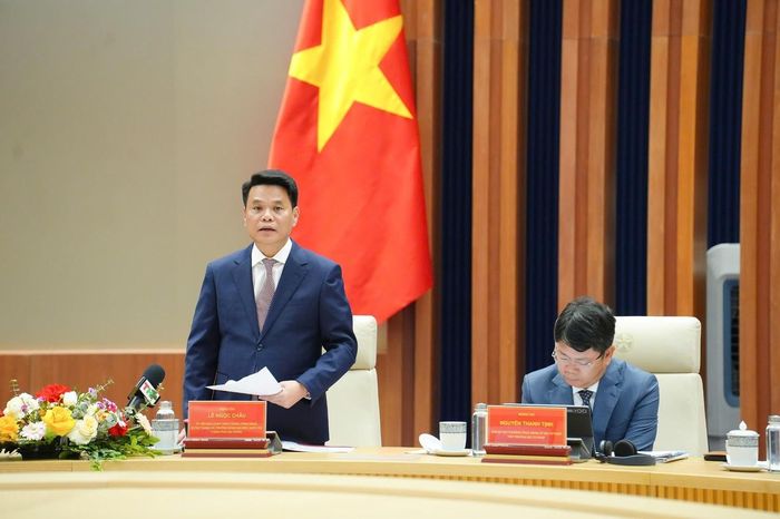 Bí thư Thành ủy Hải Phòng Lê Ngọc Châu phát biểu. Ảnh: baophapluat.vn