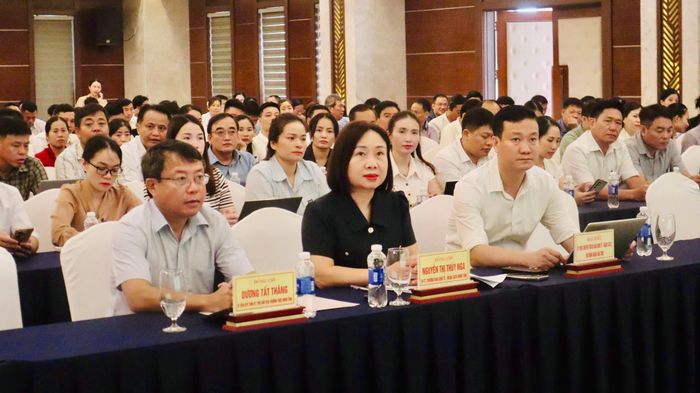 Các đại biểu dự Hội nghị tập huấn do Thường trực HĐND tỉnh Hà Tĩnh tổ chức. Ảnh: H.P