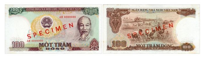 Tiền giấy 100 đồng, 1985