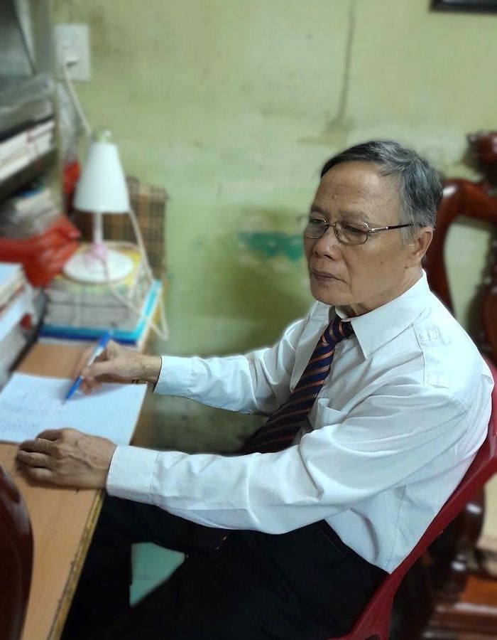 Nhà thơ Vũ Đình Thi.