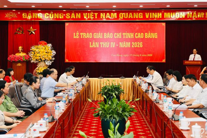 Toàn cảnh lễ trao giải.