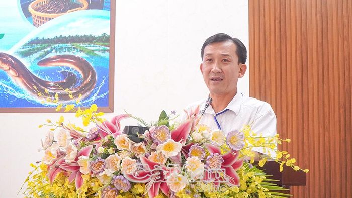  Ông Nguyễn Công Quốc, Phó Trưởng phòng Quản lý nuôi trồng thủy sản, Sở NN&amp;MT, thông tin tình hình nuôi lươn và lượng lươn tồn đọng trên địa bàn tỉnh hiện nay.