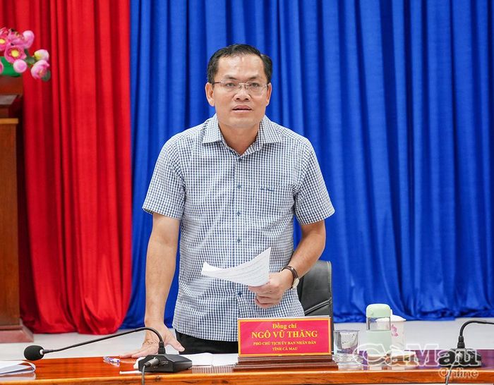 Phó Chủ tịch UBND tỉnh Ngô Vũ Thăng nhấn mạnh ý nghĩa của sự kiện.