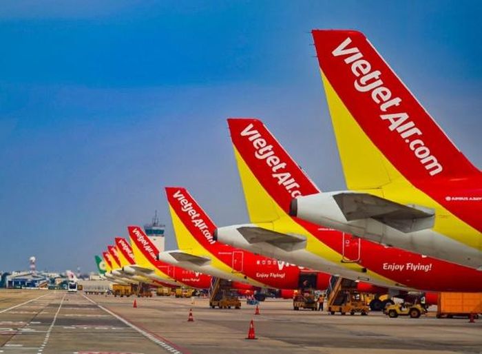 Vietjet Air cũng là một doanh nghiệp niêm yết lớn của Việt Nam lọt Top 50 Công ty Đại chúng uy tín và hiệu quả năm 2026. Ảnh: ST