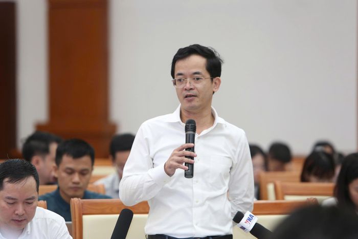 Ông Trương Bá Tuấn – Phó Cục trưởng Cục Quản lý, giám sát chính sách thuế, phí và lệ phí. Ảnh: Đức Minh. 