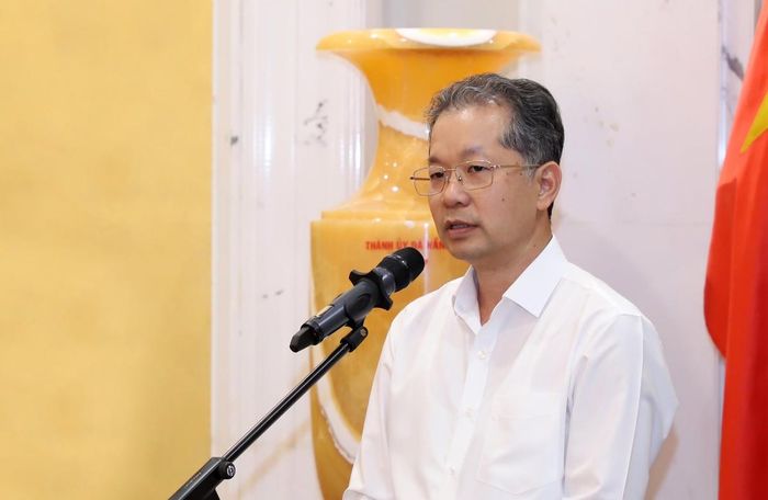 Đồng chí Nguyễn Văn Quảng, Bí thư Trung ương Đảng, Bí thư Đảng ủy, Chánh án TANDTC chủ trì buổi gặp mặt