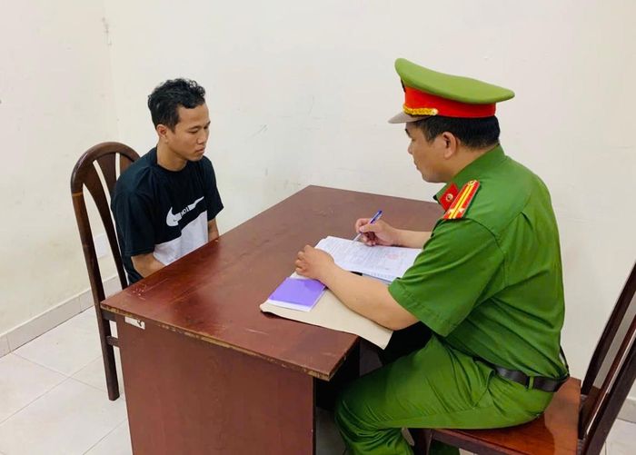 CAP. Tân Sơn Nhì lấy lời khai đối tượng Lê Văn Tâm