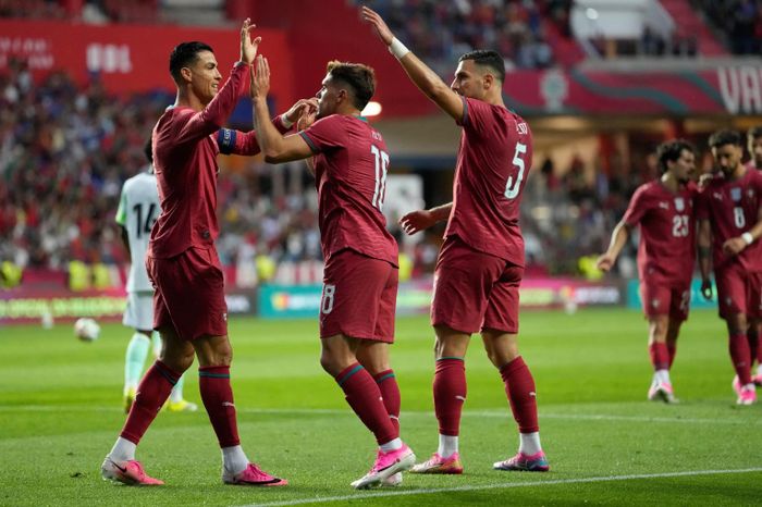 Đội tuyển Bồ Đào Nha sẽ đối đầu với CHDC Congo ở trận ra quân World Cup 2026. (Ảnh: AP)