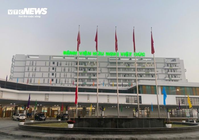 Bệnh viện Hữu nghị Việt Đức cơ sở 2. (Ảnh: Như Loan)