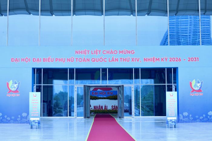 Đại hội đại biểu Phụ nữ toàn quốc lần thứ XIV nhiệm kỳ 2026-2031 chính thức khai mạc tại Trung tâm Hội nghị Quốc gia. Ảnh: PV