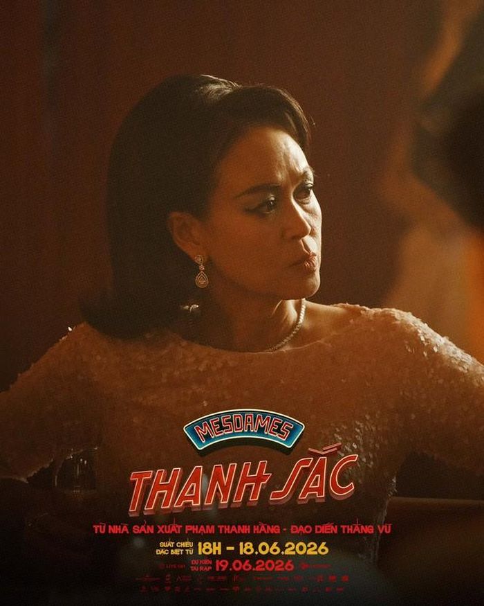 Ngọc Nga vào phim "Mesdames Thanh sắc".