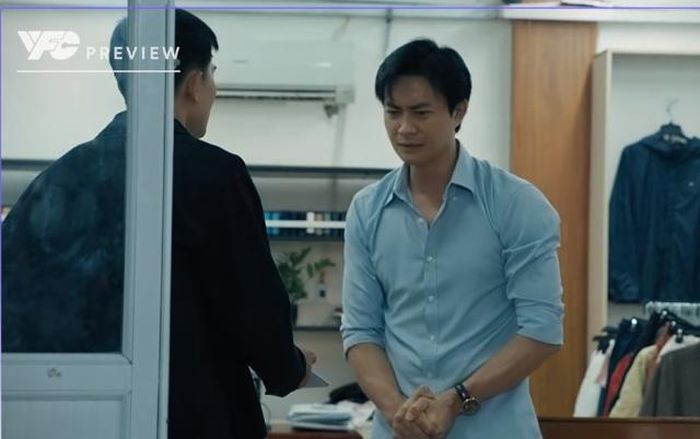 Dương hốt hoảng đi tìm Diệu vì cô đã bỏ đi. Ảnh VTV