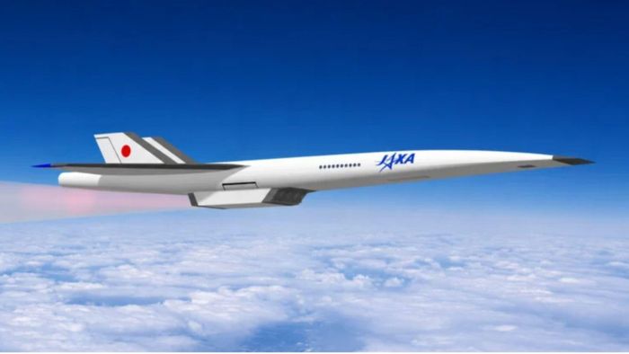  Một chiếc máy bay đang bay. Ảnh: Jaxa 