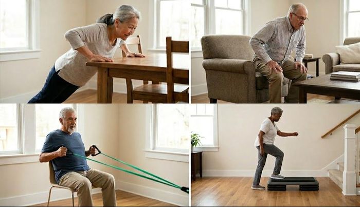 Tập thể dục tăng cường sức mạnh mỗi ngày có thể cải thiện đáng kể các yếu tố quan trọng ảnh hưởng đến chất lượng cuộc sống của người cao tuổi.