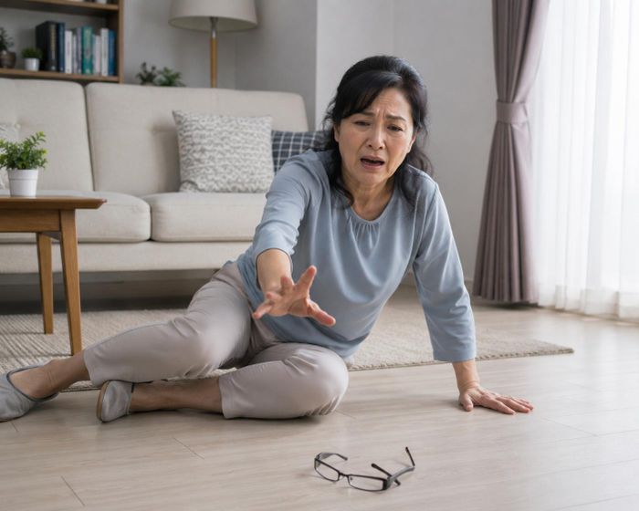 Té ngã là một trong những nguyên nhân hàng đầu gây chấn thương, gãy xương và suy giảm khả năng vận động ở người lớn tuổi.