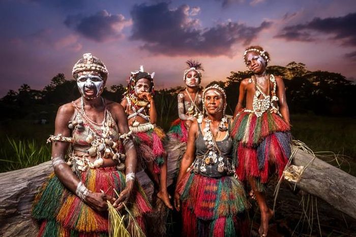 Bộ tộc Sepik ở New Guinea có hàm lượng DNA Denisovan cao gấp 25 lần so với người Đông Á đại chúng. Ảnh: Tribes of Papua New Guinea