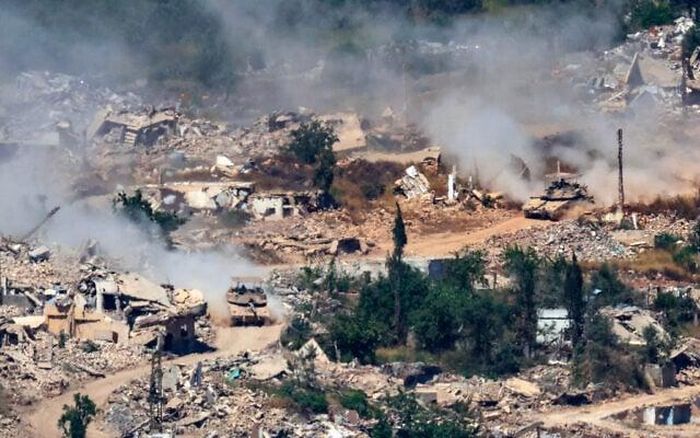  Biên giới Israel-Lebanon ngày 17-6. Ảnh: AFP 