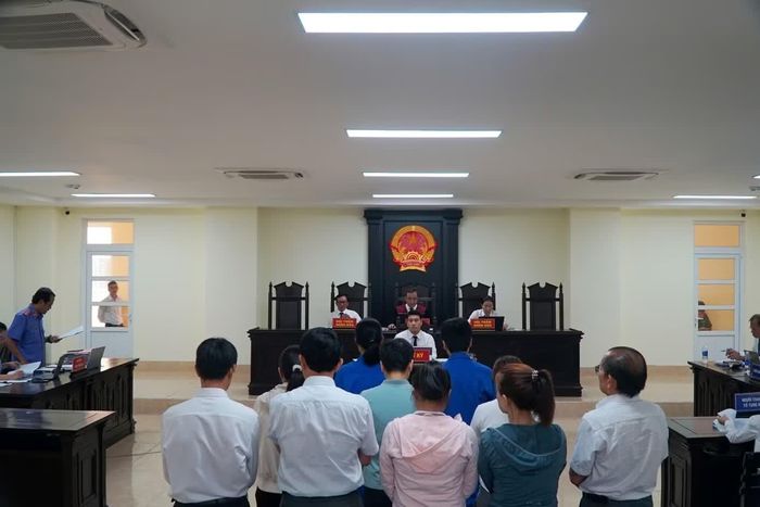Đại diện VKSND giữ quyền công tố đã đề nghị mức án cho các bị cáo.