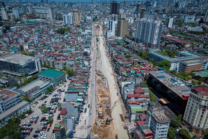  Việt Nam đang tăng tốc đầu tư xây dựng hạ tầng. Ảnh: Viết Huy. 