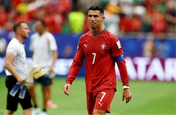 Ronaldo mờ nhạt trong trận đấu