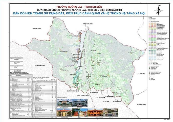 Đồ án Quy hoạch chung phường Mường Lay đến năm 2050