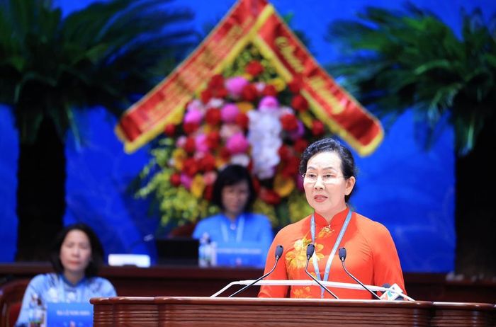 Chủ tịch Hội LHPN Việt Nam phát biểu khai mạc Đại hội