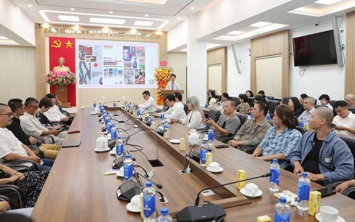 Quang cảnh lễ khai mạc triển lãm