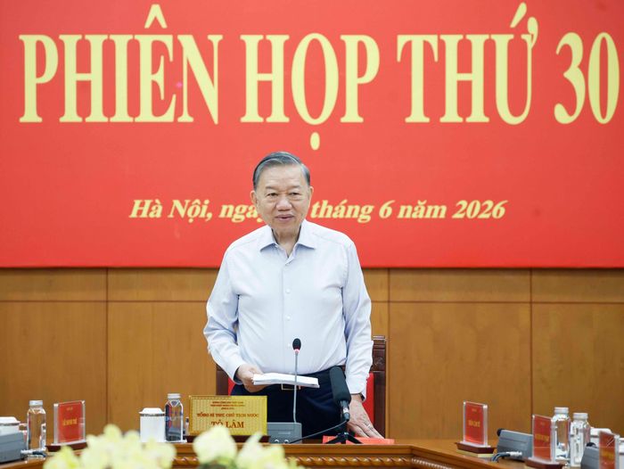 Tổng Bí thư, Chủ tịch nước Tô Lâm phát biểu. Ảnh: Thống Nhất – TTXVN