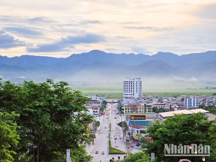 Tiềm năng phát triển của tỉnh Điện Biên được đánh giá là rất lớn và thu hút nhiều thành phần kinh tế trong nước và quốc tế. (Ảnh: MINH DUY)