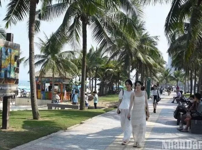 Môi trường trong lành, điểm đến hấp dẫn, con người thân thiện đã trở thành thương hiệu của một "thành phố đáng sống". (Ảnh: ANH ĐÀO)