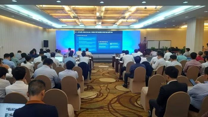 Quang cảnh tổng kết Chương trình IPv6 For Gov giai đoạn 2021-2025.