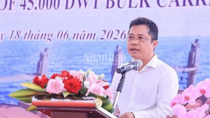 Ông Nguyễn Văn Mạnh, Tổng Giám đốc Công ty Đóng tàu Hạ Long.