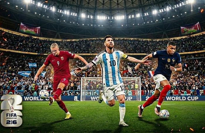 Ba ứng viên “Vua phá lưới” bùng nổ loạt trận mở màn. Ảnh: FIFA
