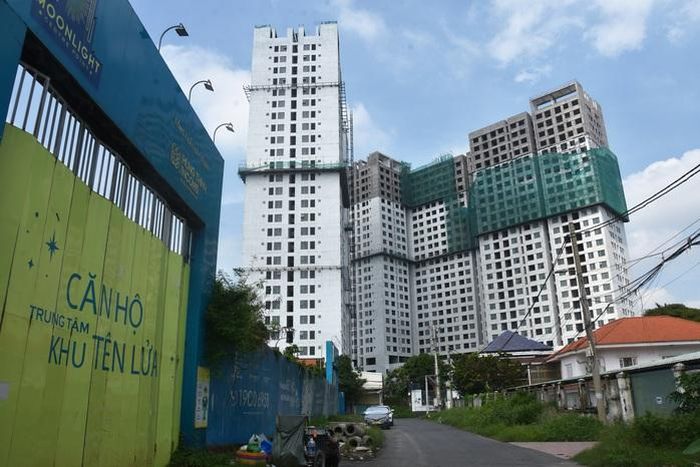 Một dự án chung cư cao tầng tại TP HCM. Ảnh: TẤN THẠNH