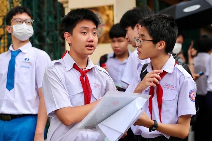 Thí sinh ở kỳ thi lớp 10 vừa qua