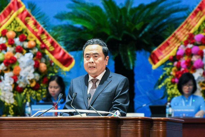 Chủ tịch Quốc hội Trần Thanh Mẫn phát biểu chỉ đạo Đại hội