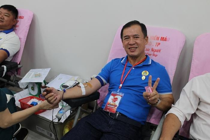 Anh Trang Việt Chấn có 48 lần tham gia hiến máu và vẫn muốn tiếp tục hiến khi có thể