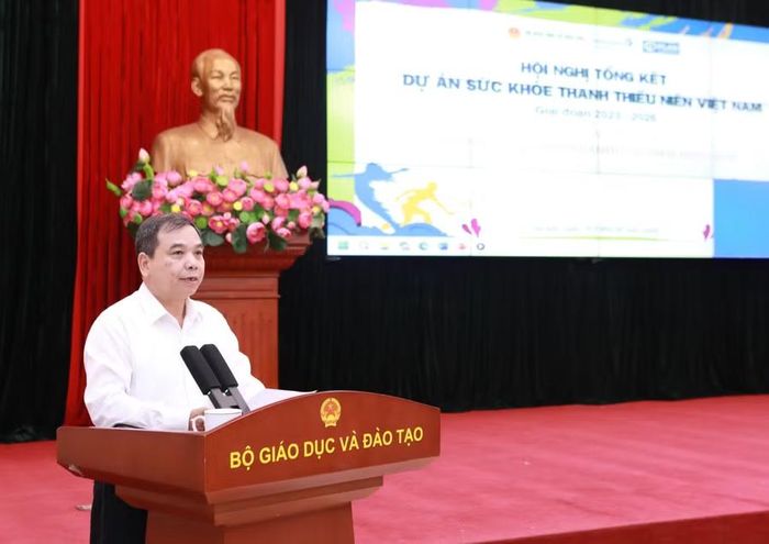 Ông Hoàng Đức Minh phát biểu khai mạc hội nghị. Ảnh: Đình Tuệ.