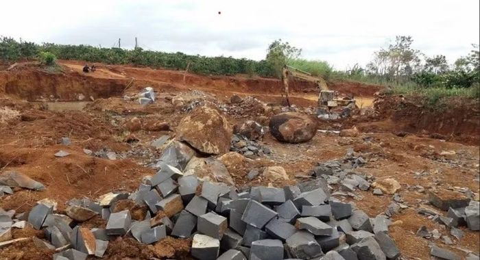 Một mỏ khai thác đất hiếm.