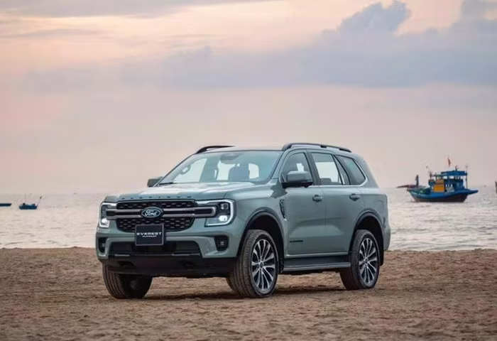 Top 5 SUV hạng D bán chạy nhất tháng 5/2026: Ford Everest giữ vững vị trí số 1