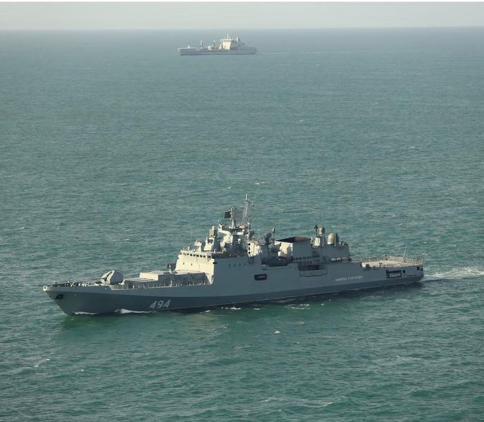 Tàu Admiral Grigorovich. Ảnh: PA