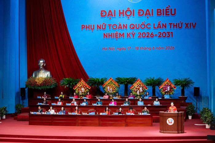 Đại hội đại biểu Phụ nữ toàn quốc lần thứ 14, nhiệm kỳ 2026-2031. Ảnh: QH