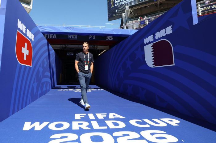 HLV Lopetegui tạo dấu ấn trong lối chơi của Qatar. Ảnh: QFA