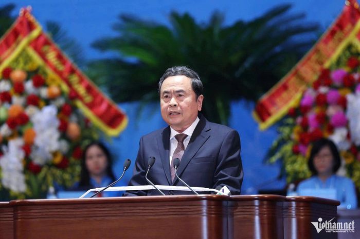 Chủ tịch Quốc hội Trần Thanh Mẫn phát biểu chỉ đạo Đại hội