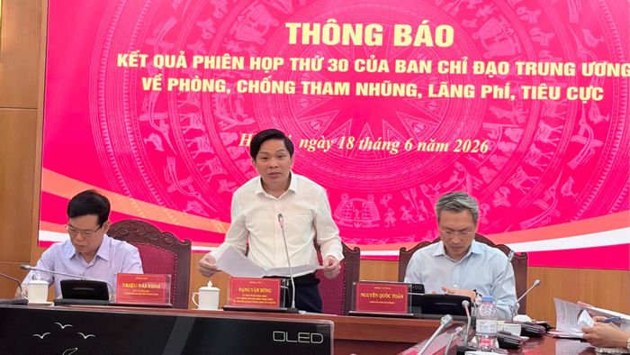 Phó trưởng Ban Nội chính Trung ương Đặng Văn Dũng