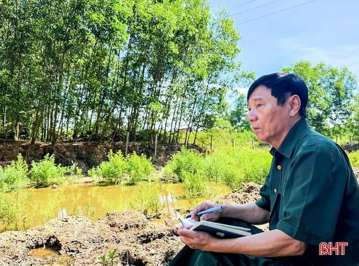 Ký ức thời hoa lửa luôn sống động mỗi khi ông Lê Văn Liêm thăm lại những địa danh xưa.