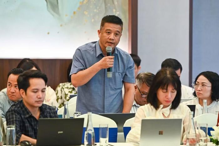 Ông Dương Văn Cường- Phó Cục trưởng Cục Thủy sản và Kiểm ngư phát biểu. (Ảnh: BTC)